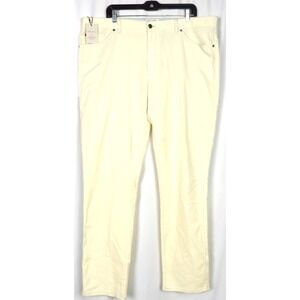 NEW! Peter Millar CROWN Ivory Corduroy Straight Leg Chino Pants Men's 40 X 34‎